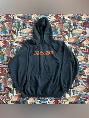 Y2K Men’s NFL Kansas City Chiefs Priest Holmes Black Hoodie